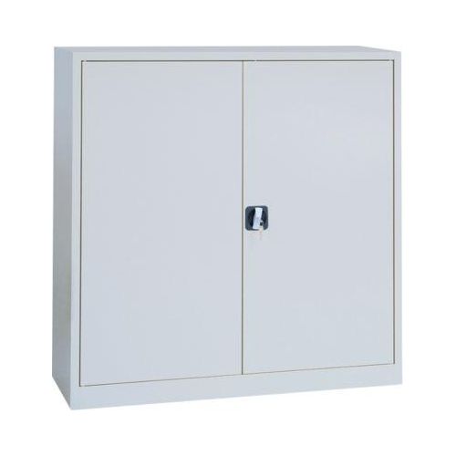 4260090172421 - Stahlschrank höhenverstellbarer Fachboden abschließbar H 1000 mm lichtgrau lichtgrau