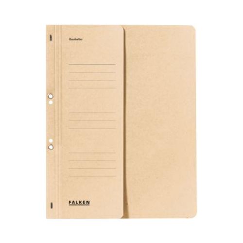 4014481501419 - Ösenhefter 80003833 A4 chamois halber Vorderdeckel Recyclingkarton 250g 4014481501419 Falken