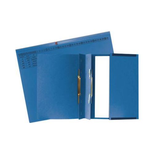 4010913703079 - Hängehefter Exacompta für 2 x Linksheftung gefalzt Dehnfalte Organisationsdruck Blauer Engel Recycling-Karton blau 25 Stück 4010913703079 - Hängehefter Exacompta für 2 x Linksheftung gefalzt Dehnfalte Organisationsdruck Blauer Engel Recycling-Karton blau 25 Stück