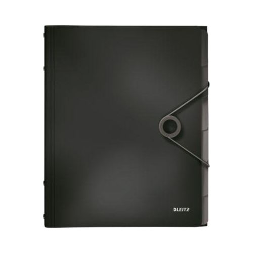 4002432114962 - AKTION LEITZ Ordnungsmappe Solid 4569 6 Fächer schwarz mit Prämie nach Registrierung