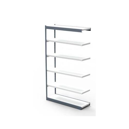 4044917420700 - Stahlregal PROGRESS 2000 Regalfeld ohne Rückwand H 2250 x B 1000 x T 300 mm Rahmen silber