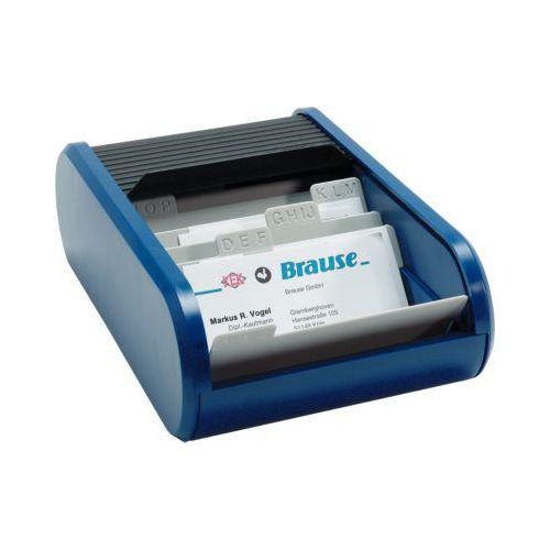 4012086021141 - - Visitenkartenbox the personal 136 x 67 x 242 cm (b x h x t) 105 x 55 mm (b x h) Polystyrol Polyethylen Polypropylen schwarz blau