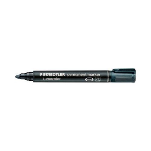 4007817304648 - STAEDTLER Lumocolor Permanent-Marker 352 schwarz Strichstärke ca 20 mm Rundspitze wasserfest (352-9)