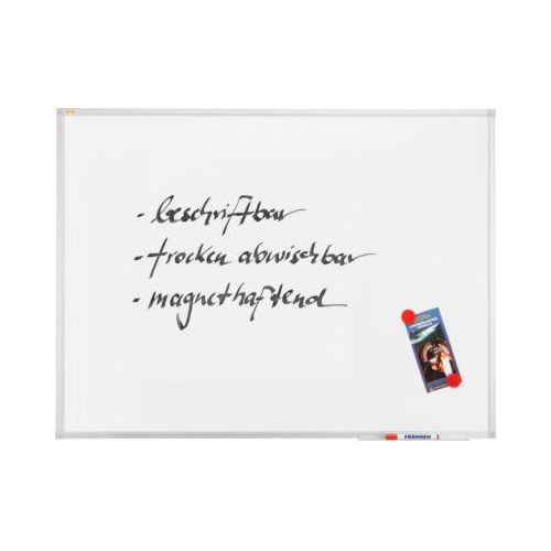 4016946705721 - Whiteboard X-traLine X-traLine Maße der Oberfläche 90 x 60 cm (b x h) Tafel magnethaftend nicht beidseitig beschreibbar emailliert weiß - Franken