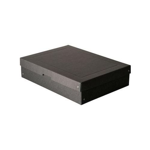 4014481245047 - Archivbox PURE Box Black A3 für bis zu 1250 Blatt mit Beschriftungsfeld L 440 x B 320 x Füllhöhe 100 mm Blauer Engel FSC®-Pappe schwarz