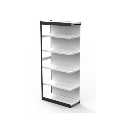 4044917422131 - Stahlregal PROGRESS 2000 Regalfeld Rückwand H 2250 x B 1000 x T 300 mm Rahmen silber