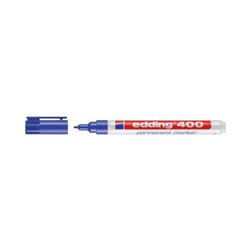 4004764315796 - edding 400 Permanentmarker Fein Rundspitze 1 mm Blau Nachfüllbar Wasserbeständig 4004764315796 - edding 400 Permanentmarker Fein Rundspitze 1 mm Blau Nachfüllbar Wasserbeständig
