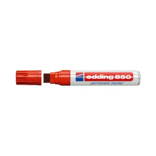 4004764054312 - edding 850 Permanentmarker Extra Breit Keilspitze 5 - 16 mm Rot Nachfüllbar Wasserbeständig 4004764054312 - edding 850 Permanentmarker Extra Breit Keilspitze 5 - 16 mm Rot Nachfüllbar Wasserbeständig