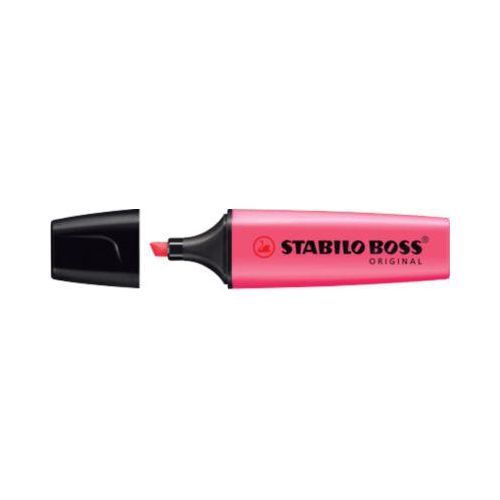 4006381333689 - Textmarker STABILO® BOSS Original Keilspitze lichtbeständig schnell trocknend pink 1 Stück