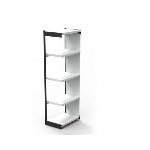 4044917422094 - Stahlregal PROGRESS 2000 Eckregalfeld Rückwand H 1900 x B 400 + T 300 mm Rahmen silber 4044917422094 - Stahlregal PROGRESS 2000 Eckregalfeld Rückwand H 1900 x B 400 + T 300 mm Rahmen silber