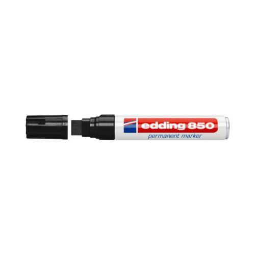 4004764054275 - edding 850 Permanentmarker Extra Breit Keilspitze 5 - 18 mm Schwarz Nachfüllbar Wasserbeständig 4004764054275 - edding 850 Permanentmarker Extra Breit Keilspitze 5 - 18 mm Schwarz Nachfüllbar Wasserbeständig