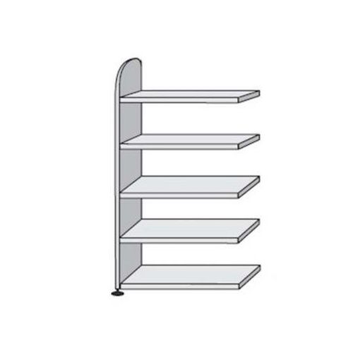 4044917365308 - Büroregal Dante® Anbauregal H 1900 x B 800 mm ohne Rückwand lichtgrau 4044917365308 - Büroregal Dante® Anbauregal H 1900 x B 800 mm ohne Rückwand lichtgrau