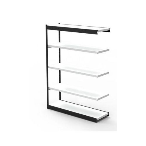 4044917034402 - Stahlregal PROGRESS 2000 Regalfeld ohne Rückwand H 1900 x B 1000 x T 300 mm Rahmen schwarz