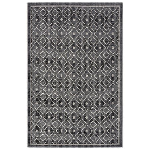 4255636648560 - NYVI Teppich Clyde - Wetterfest UV-beständig für Innen und Außen Größe63x120 cm FarbeGrau Beige Lahal 4255636648560 - NYVI Teppich Clyde - Wetterfest UV-beständig für Innen und Außen Größe63x120 cm FarbeGrau Beige Lahal