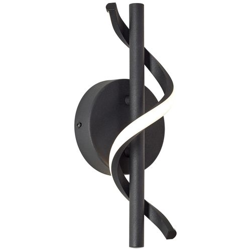 4004353425486 - Lampe Eunice led Wandleuchte schwarz matt schwarz 75 w led integriert - schwarz - Brilliant