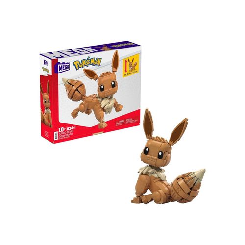 0887961852264 - Mega Pokémon Jumbo Evoli Bauset Bausteine Sammelfigur mehrfarbig