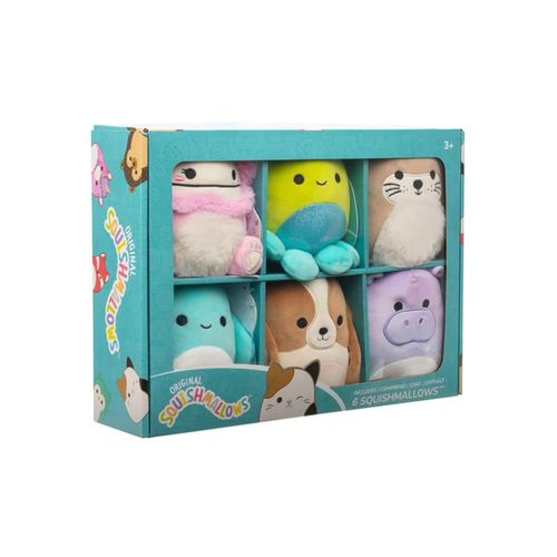 0191726778530 - SQCR06918 - Squishmallows - 6er Pack Plüschfiguren á 13 cm