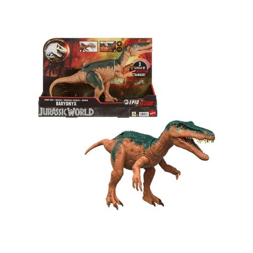 0194735196036 - HTP68 - Jurassic World - Epic Attack Baryonyx Dino mit Sound & Licht