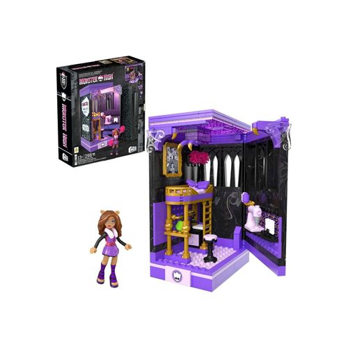 0194735233939 - HXM32 - Mega - Monster High - Clawdeens Spuk-Buch-Ecke Bauset mit 298 Teilen 0194735233939 - HXM32 - Mega - Monster High - Clawdeens Spuk-Buch-Ecke Bauset mit 298 Teilen