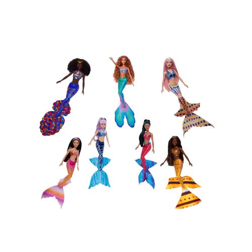 0194735121410 - HLX18 - Disney - The Little Mermaid - Ariel und Schwestern 7-Pack – Tauche ein in magische Abenteuer!