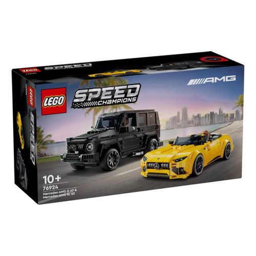 5702017583976 - 76924 Speed Champions Mercedes-AMG G 63 & Mercedes-AMG SL 63 Konstruktionsspielzeug