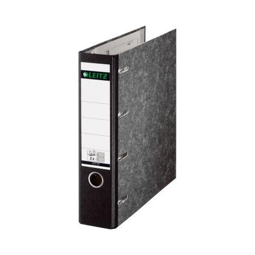 4002432301249 - LEITZ® Doppelordner 1092 für Format 2 x A5 Rückenbreite 75 mm Hebelmechanik Rückenschild & Griffloch FSC®-zertifiziert Wolkenmarmor schwarz 4002432301249 - LEITZ® Doppelordner 1092 für Format 2 x A5 Rückenbreite 75 mm Hebelmechanik Rückenschild & Griffloch FSC®-zertifiziert Wolkenmarmor schwarz