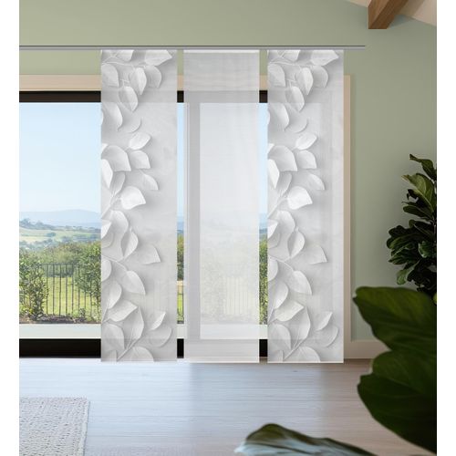 4056751541954 - Schiebegardine VISION S RIXA grau B60cm H260cm Polyester Gardinen SchiebevorhangBambusoptikDigitaldruckSET 4056751541954 - Schiebegardine VISION S RIXA grau B60cm H260cm Polyester Gardinen SchiebevorhangBambusoptikDigitaldruckSET