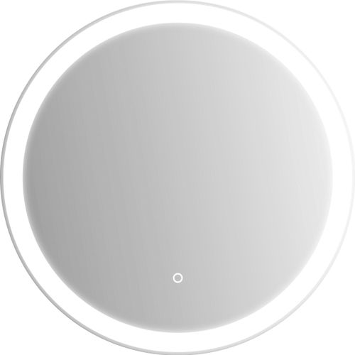 4002177575677 - LED-Lichtspiegel JOKEY Sevilla silber (silberfarben) Spiegel T 34cm Ø 55cm Spiegelglas in verschiedenen Größen erhältlich T34cm