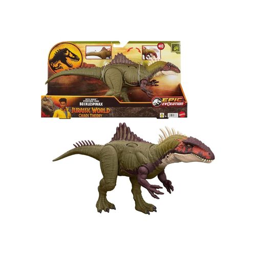 0194735228386 - Jurassic World Battle Roar Becklespinax Spielfigur