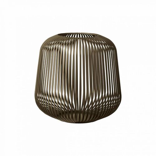 4008832797057 - Blomus Laterne Lito  Graubraun  Metall  bauchig  270 cm  Dekoration Windlichter & Laternen Laternen