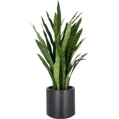 4064118325710 - Kunstpflanze CREATIV GREEN Sansevieria zeylanica grün H105cm Kunststoff Kunstpflanzen im eleganten Topf