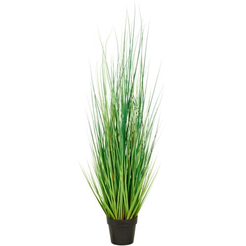 4064118325550 - Kunstgras CREATIV GREEN Grasbusch Miscanthus grün H145cm Kunststoff Kunstpflanzen mit naturgetreuen Grashalmen