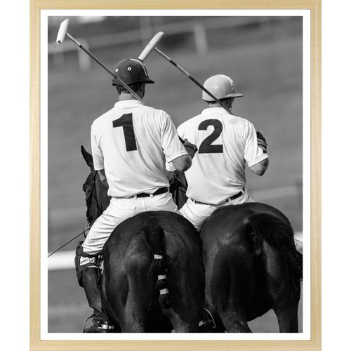 4067437131314 - Bild mit Rahmen QUEENCE Vintage Polo Club Polospieler farbe rahmen beige farbe bild(er) schwarz B30cm H40cm T15cm Acrylglas Holzrahmen Bilder 4067437131314 - Bild mit Rahmen QUEENCE Vintage Polo Club Polospieler farbe rahmen beige farbe bild(er) schwarz B30cm H40cm T15cm Acrylglas Holzrahmen Bilder