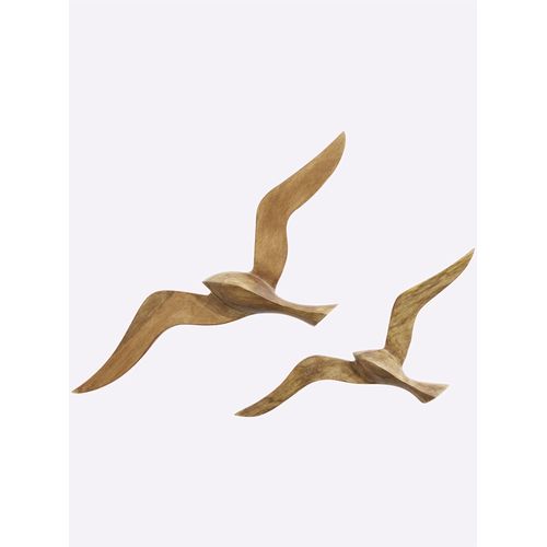 8903368997819 - Wanddekoobjekt HEINE HOME Wanddekoobjekte Gr B H T 46 cm x 16 cm x 45 cm braun Wanddekoration