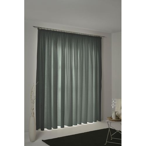 4004567280888 - Vorhang 0 Gr 1 grün (oliv) B142cm H145cm Jacquard Baumwolle (Bio-Baumwolle) GUIDO MARIA KRETSCHMER HOME & LIVING Gardinen 0