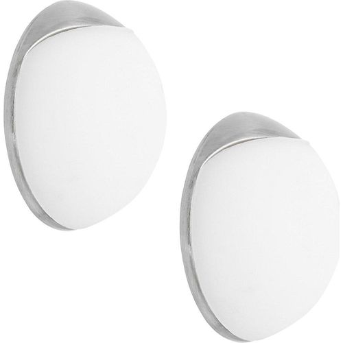 4001073003093 - Wandtürstopper SOG WALL Ø 20 mm VE 2 Stk 8 mm silber weiß Wagner