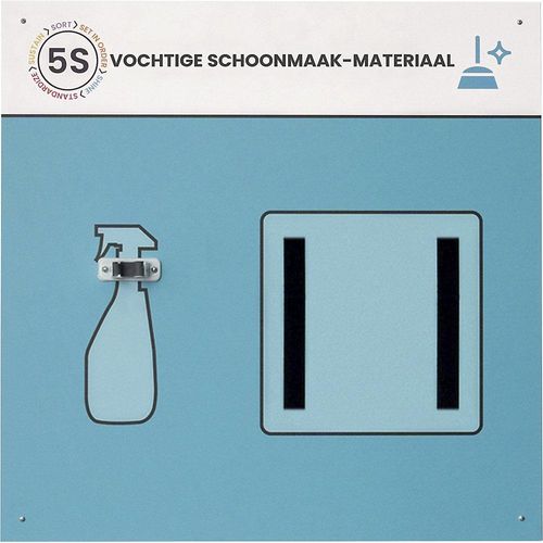 3660141967630 - Paperflow Schattenwand Feuchtreinigungsstation BxH 750 x 750 mm niederländisch ab 5 Stk