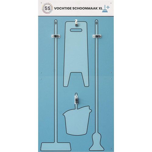 3660141967654 - Paperflow Schattenwand XL-Reinigungsstation BxH 750 x 1500 mm niederländisch ab 5 Stk