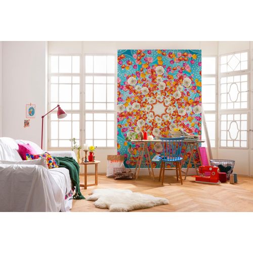 4036834049690 - Fototapete KOMAR Happiness - Größe 184 x 254 cm bunt (bunte) Rollen Papier Tapeten Wohnzimmer Schlafzimmer