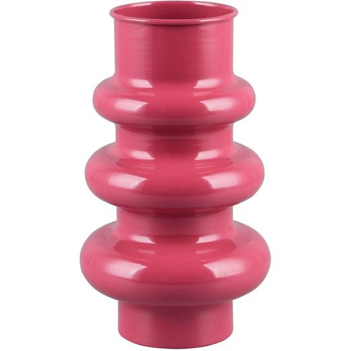 4251820319582 - Dekovase MIRRORS AND MORE HOOP rot B17cm H30cm Metall Vasen Bunte Dekovase in auffälliger Form 4251820319582 - Dekovase MIRRORS AND MORE HOOP rot B17cm H30cm Metall Vasen Bunte Dekovase in auffälliger Form