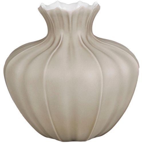 4005169373404 - Tischvase GOEBEL Vase Bahar grau B23cm H22cm T23cm Porzellan Vasen