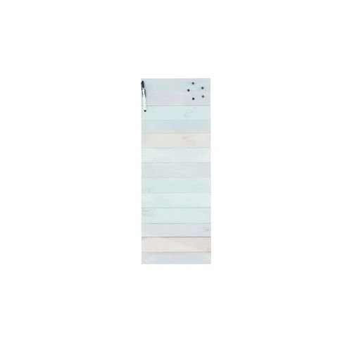 4019449457241 - Memoboard 30x80 cm Colourful Wood - grau - 30 cm - 80 cm - Sconto